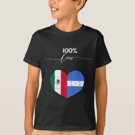 100 Kärlek | Honduran och Mexikanska Baby T Shirt