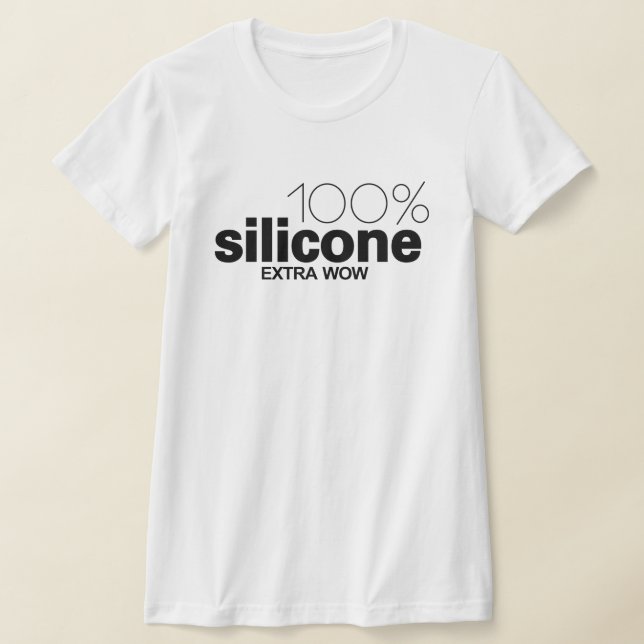 100 % kisel. Extra WOW T Shirt (Laydown)
