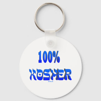 100 % kosherjudisk gåva nyckelring