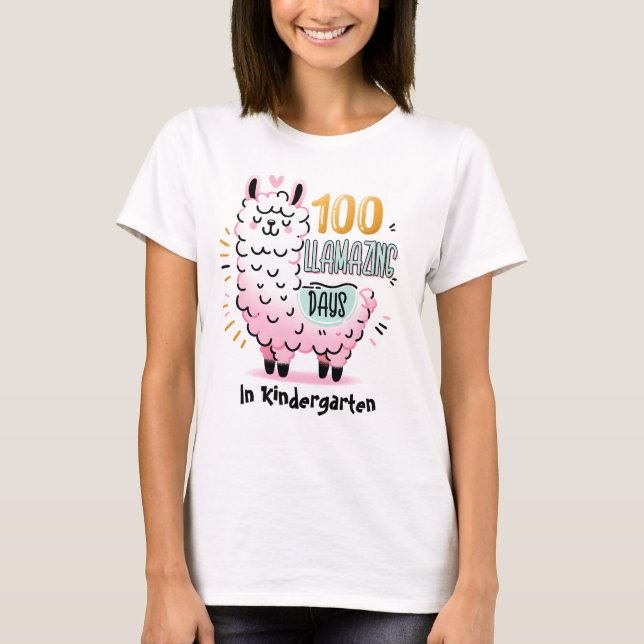 100 lamazingdagar T-Shirt (Framsida)