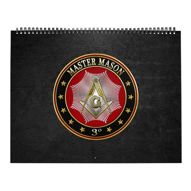 [100] Ledar- Mason - den 3rd graden kvadrerar & Kalender (Omslag)