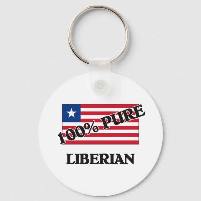 100 % LIBERIAN NYCKELRING (Framsida)