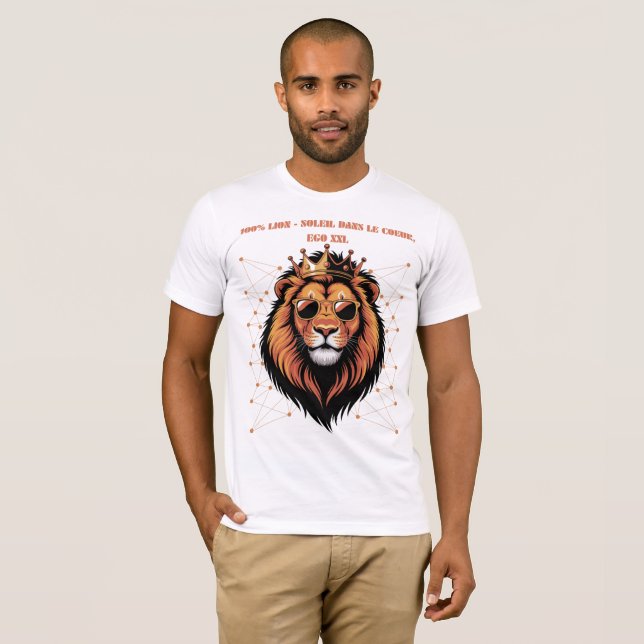 100 % LION T SHIRT (Hel framsida)