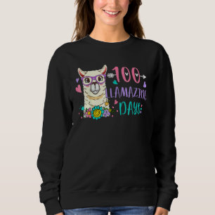 100 Llamazing Dagar Lama 100:e skoldagen Lärare T Shirt