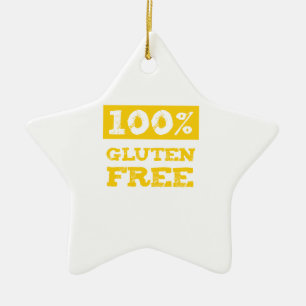 100 % lutenfritt julgransprydnad keramik