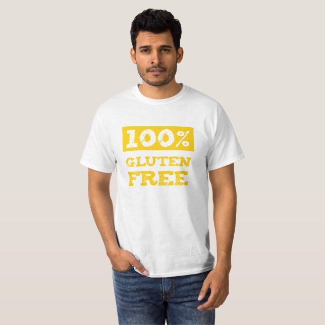 100 % lutenfritt t shirt (Hel framsida)