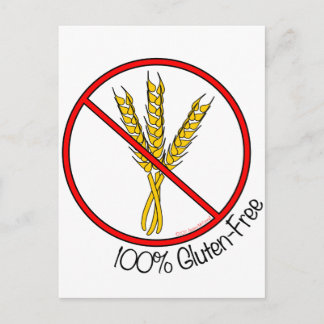100 % lutenfritt vykort