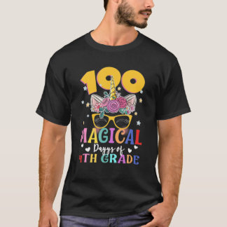 100 magiska dagar för 4:e Klass-skolans Ansikte-my T Shirt