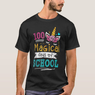 100 magiska dagar för barn till skolelever med sko t shirt