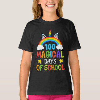100 magiska dagar för skolennskolan t shirt