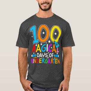 100 magiska dagars dagtid av daghem t shirt