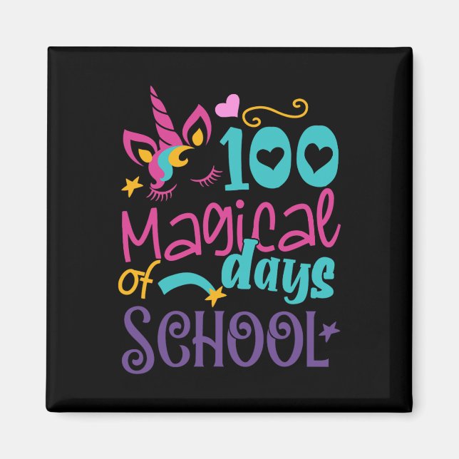 100 magiska dagars lärarmagi Gir Magnet (Framsidan)