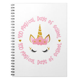 100 magiska skoldagar anteckningsbok