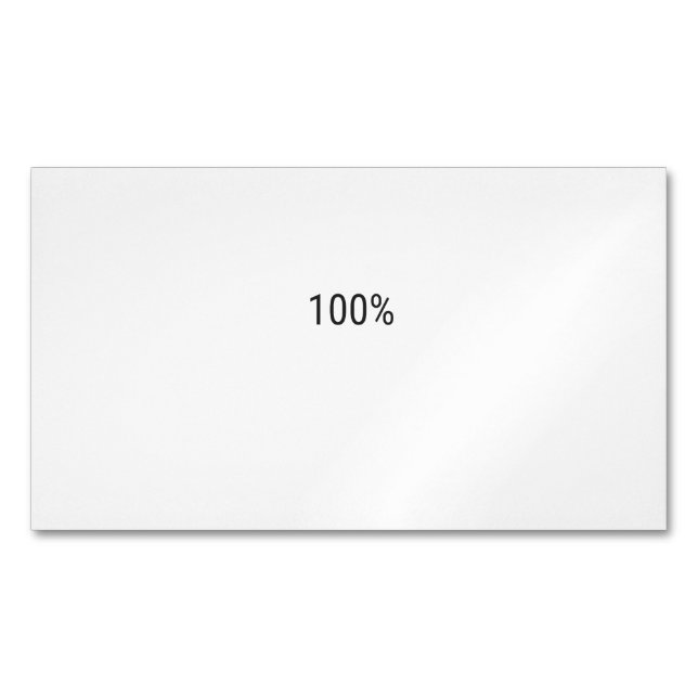 100% MAGNETISKA VISITKORT (Framsida)