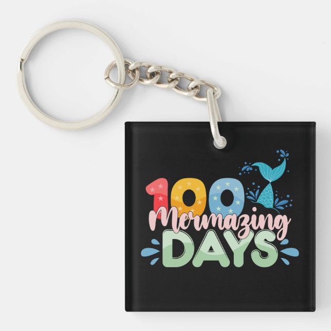 100 Mermazing dagar 100:e skoldagen Havfrue (Framsidan)