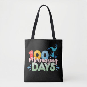 100 Mermazing dagar 100:e skoldagen Havfrun Tygkasse