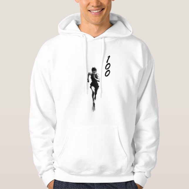 100 meter hoodie (Framsida)
