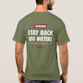 100 Meters Olive Tee för militära vets, Havoc7