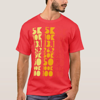 100 Miles Ultramarathon Gift All Avstånd Springer T Shirt