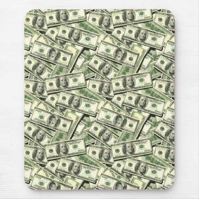 100 miljarder dollar Money Mousepad Musmatta (Framsidan)
