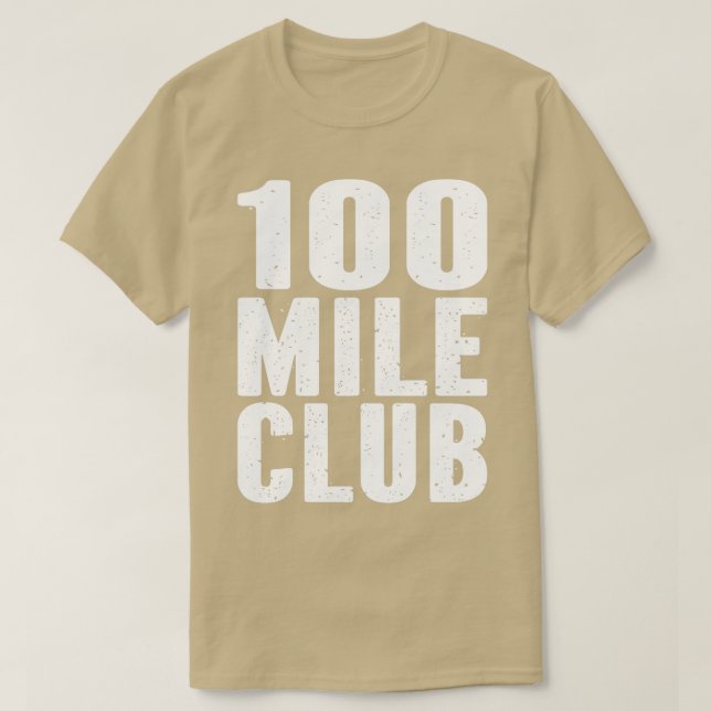 100 miljoner Klubb Springa Äventyr Fell Ultra Spri T Shirt (Design framsida)