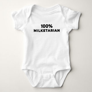 100% Milketarian - Svart T Shirt