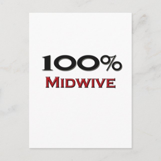 100 % mittwive vykort (Framsida)