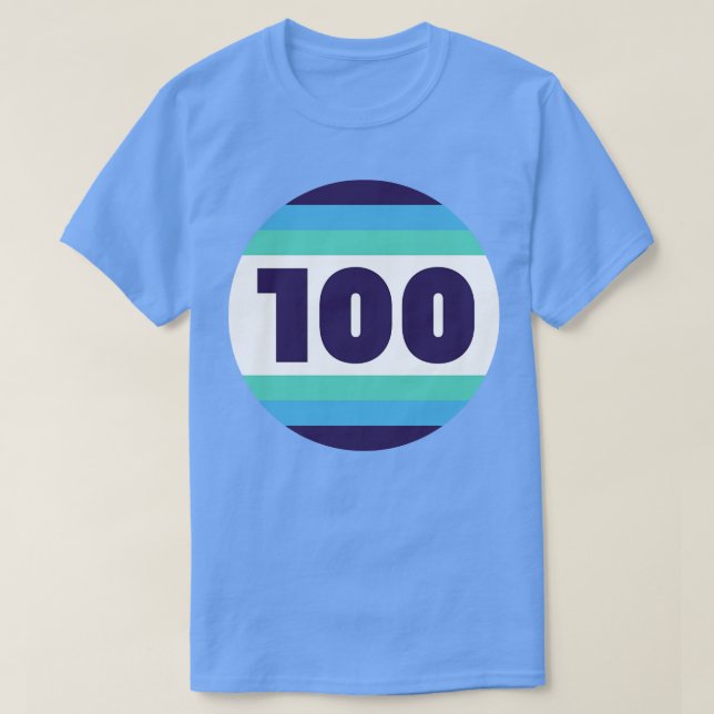 100 ml-slang och ultraljudscirkel 1 t shirt (Design framsida)