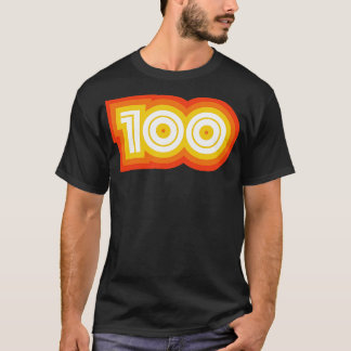 100 ml-slang och ultraljudsundersökning av Retro G T Shirt