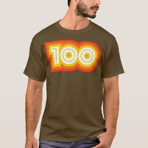 100 ml-slang och ultraljudsundersökning av Retro G T Shirt