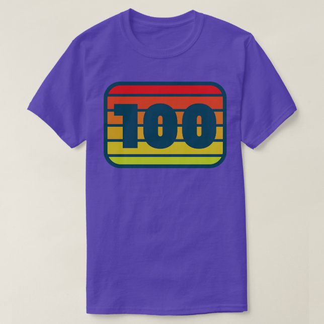 100 ml spår och Ultra Running Retro T Shirt (Design framsida)