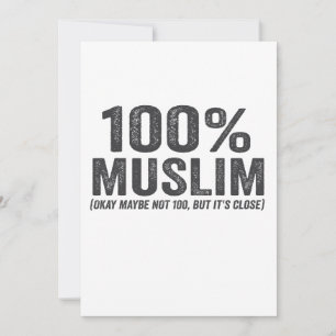 100 muslimer Okej kanske inte 100 Rolig Ramadan Ei Inbjudningar