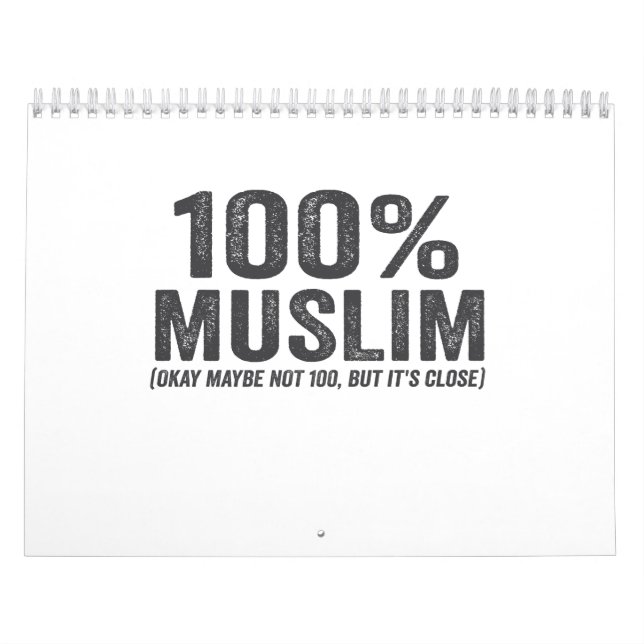 100 muslimska Oky kanske inte 100 underbara Ramada Kalender (Omslag)