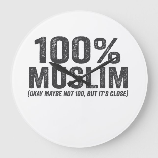 100 muslimska Oky kanske inte 100 underbara Ramada Stor Klocka (Framsida)