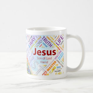 100 namn av den Jesus muggen Kaffemugg