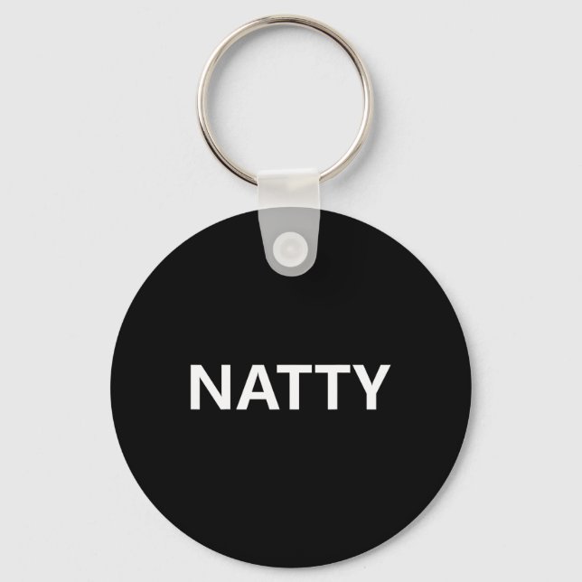 100% Natty Muscle Lifter  Nyckelring (Framsida)