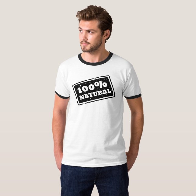 100 % Naturfart Tee Shirt (Hel framsida)