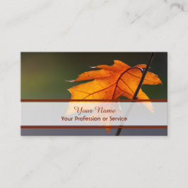 100 % naturlig organisk, färglös skog stil visitkort