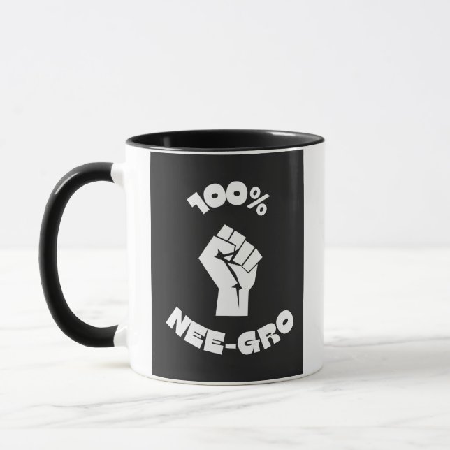 100 % Nee-Gro 3 wt 11 oz Mugg (Vänster)