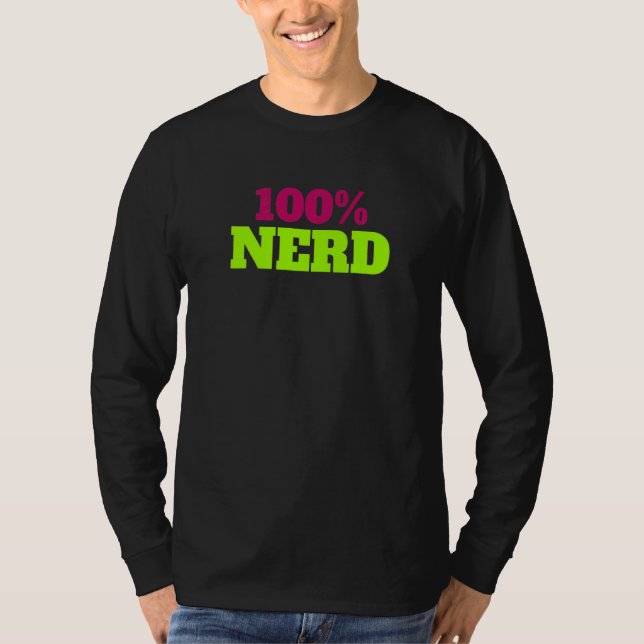 100 NERD-apparat för brodersyster Mamma och Pappa T Shirt (Framsida)