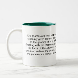 100 olyckliga Gnomes Två-Tonad Mugg