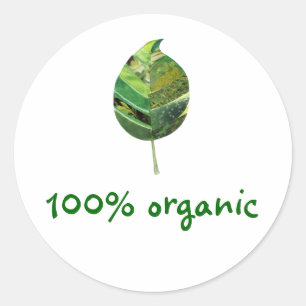 100 % organisk etikett