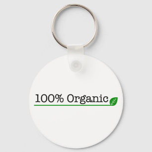 100 % organisk nyckelring