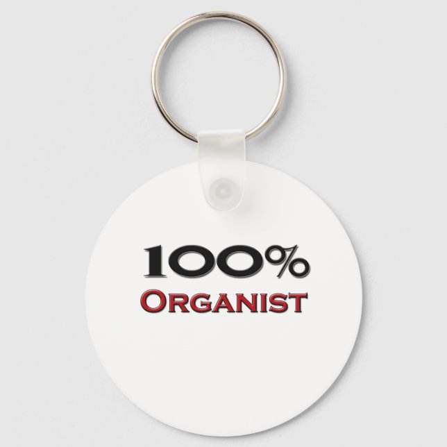 100 % organism nyckelring (Framsida)