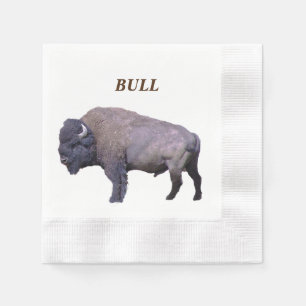 100 pappra koksvanskycklingar med buffel pappersservett