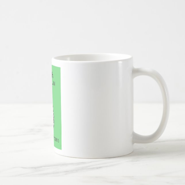 100. Parkera springagrattis Kaffemugg (Höger)
