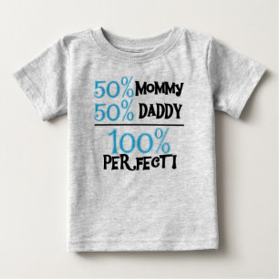100 % Perfekt blå T-shirt
