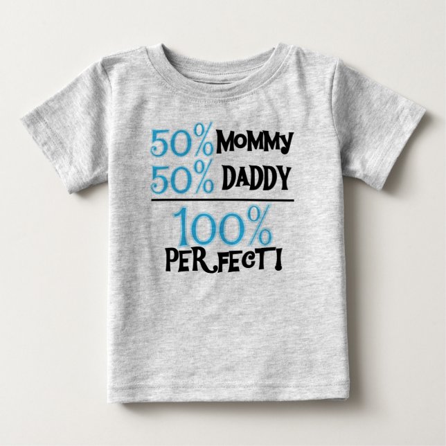 100 % Perfekt blå Tröja (Framsida)