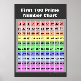 100 Premiumdiagram Poster