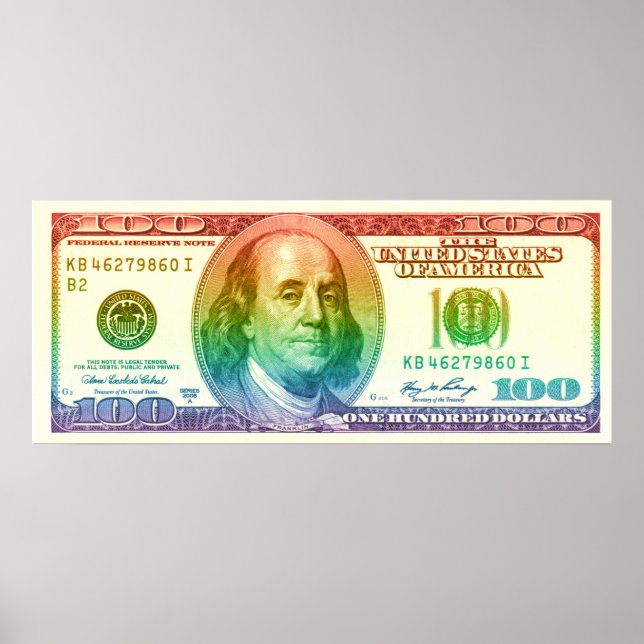 $100 Pride Poster (Framsidan)